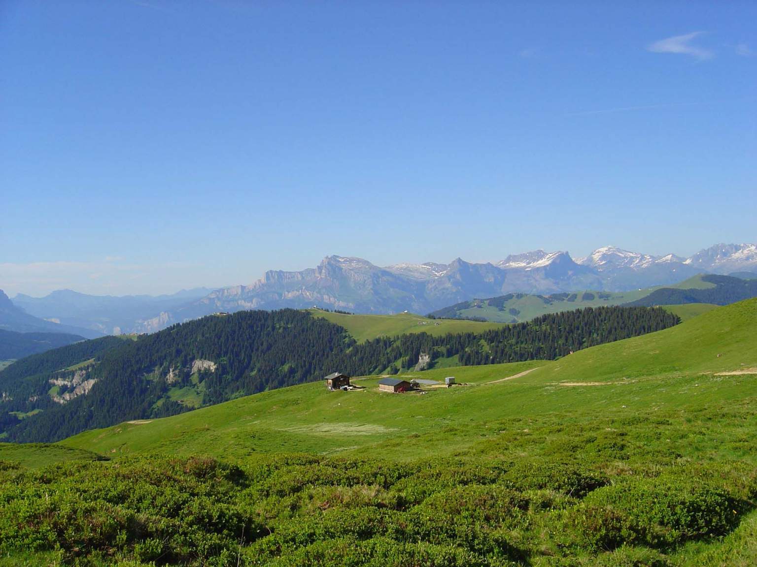 View of Megève